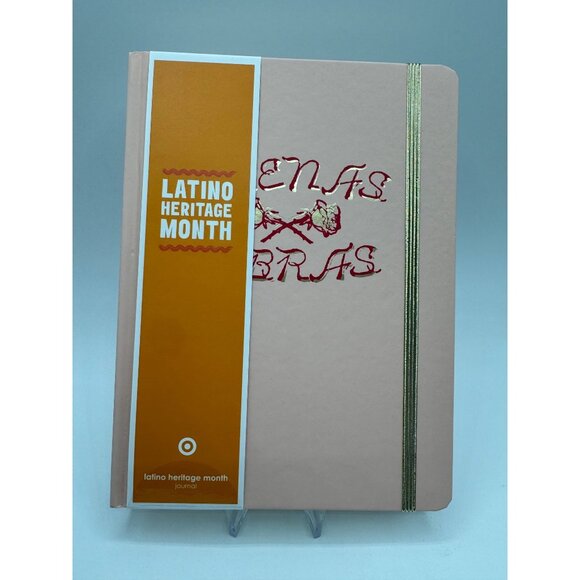 2021 Target Latino Heritage Month Buenas Libras Good Vibes 6" x 8" Journal - Picture 1 of 3